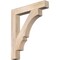 Ekena Millwork Balboa Block Smooth Bracket, Douglas Fir, 3 1/2"W x 24"D x 28"H BKT04X24X28BOA05SDF - alternate 1